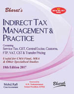  Buy INDIRECT TAX MANAGEMENT & PRACTICE (For CMA Final)